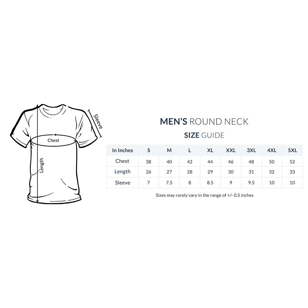 Maroon - Half Sleeve Round Neck T-Shirt