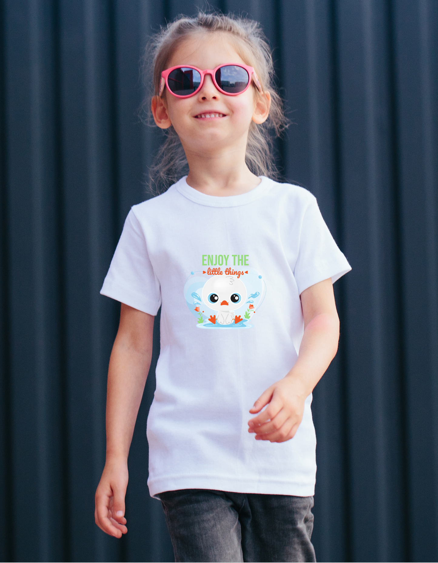 Enjoy the little things Kids T-Shirt