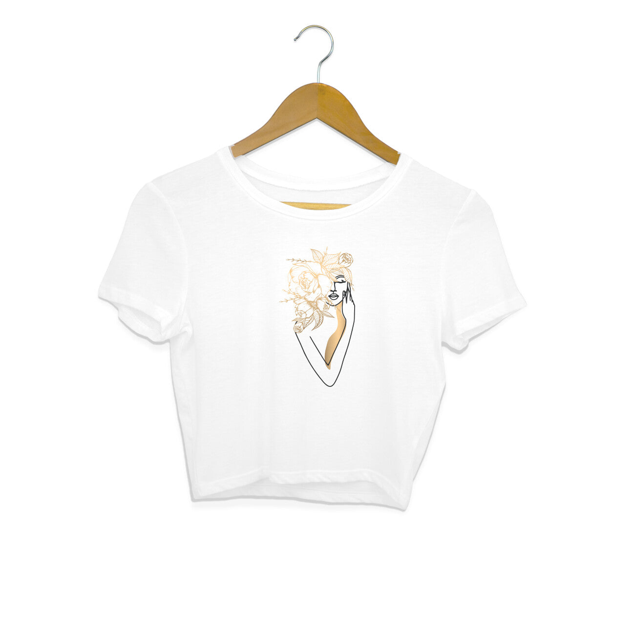 Girls Angel design 02 Printed Crop Tops
