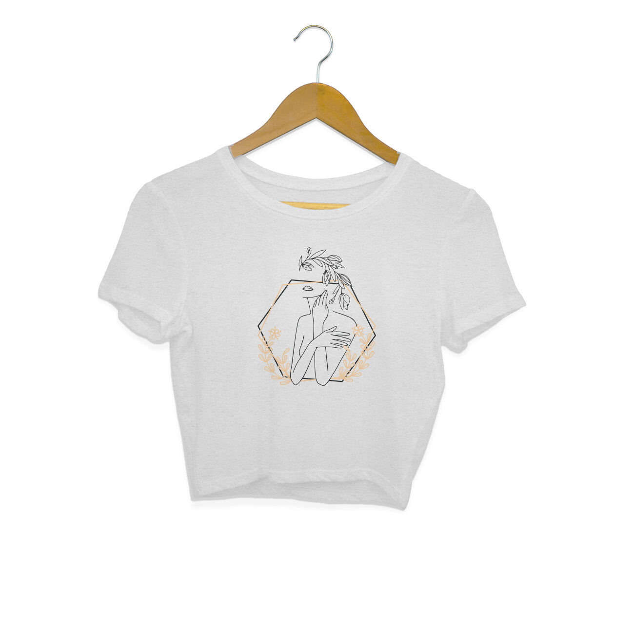 Girls Angel design 05 Printed Crop Tops