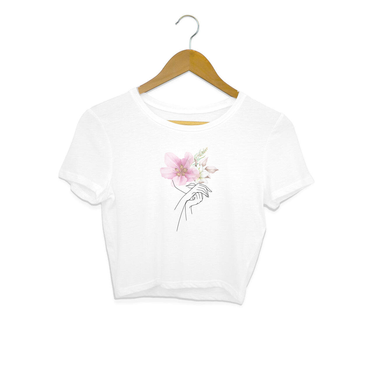 Girls Angel design 14 Printed Crop Tops