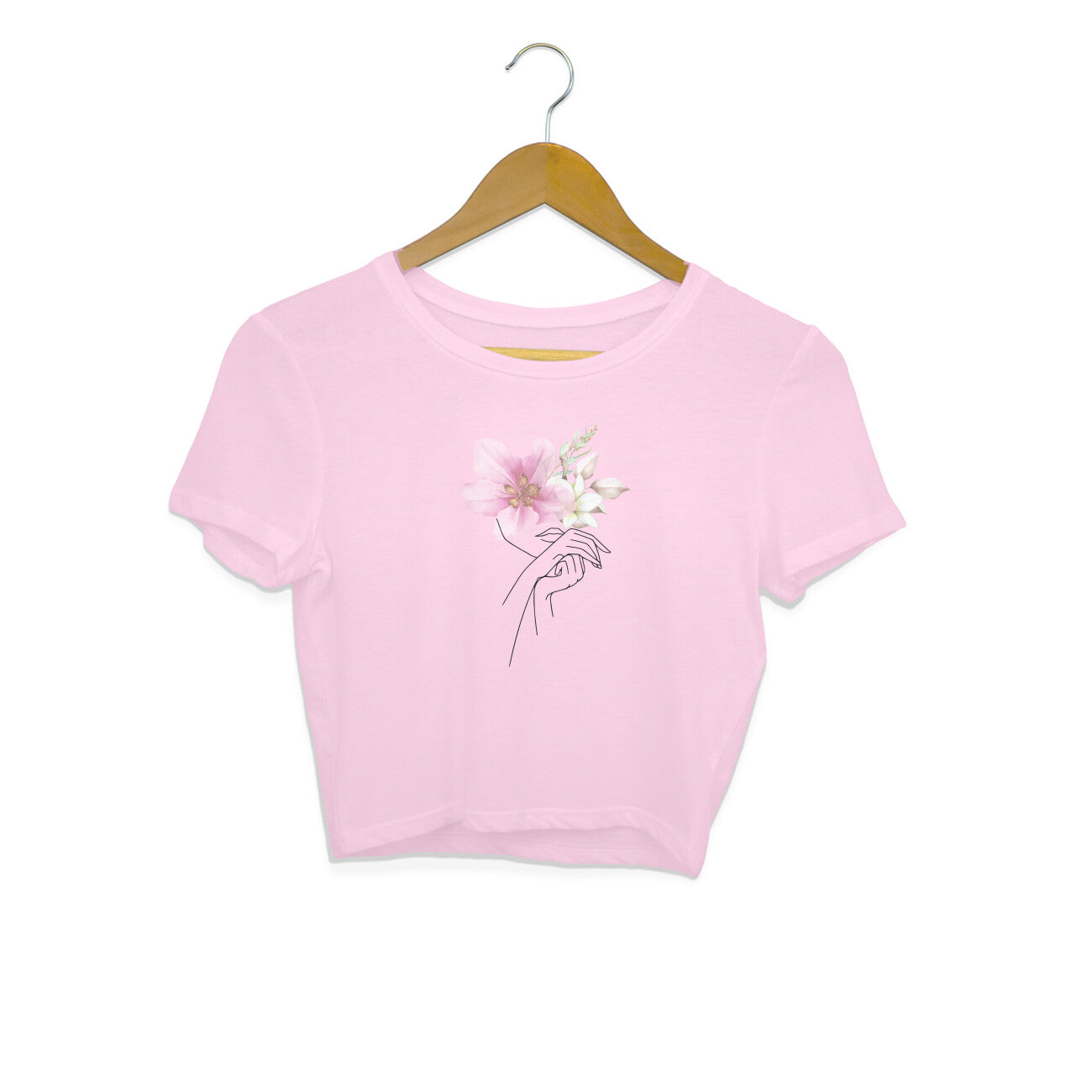 Girls Angel design 14 Printed Crop Tops