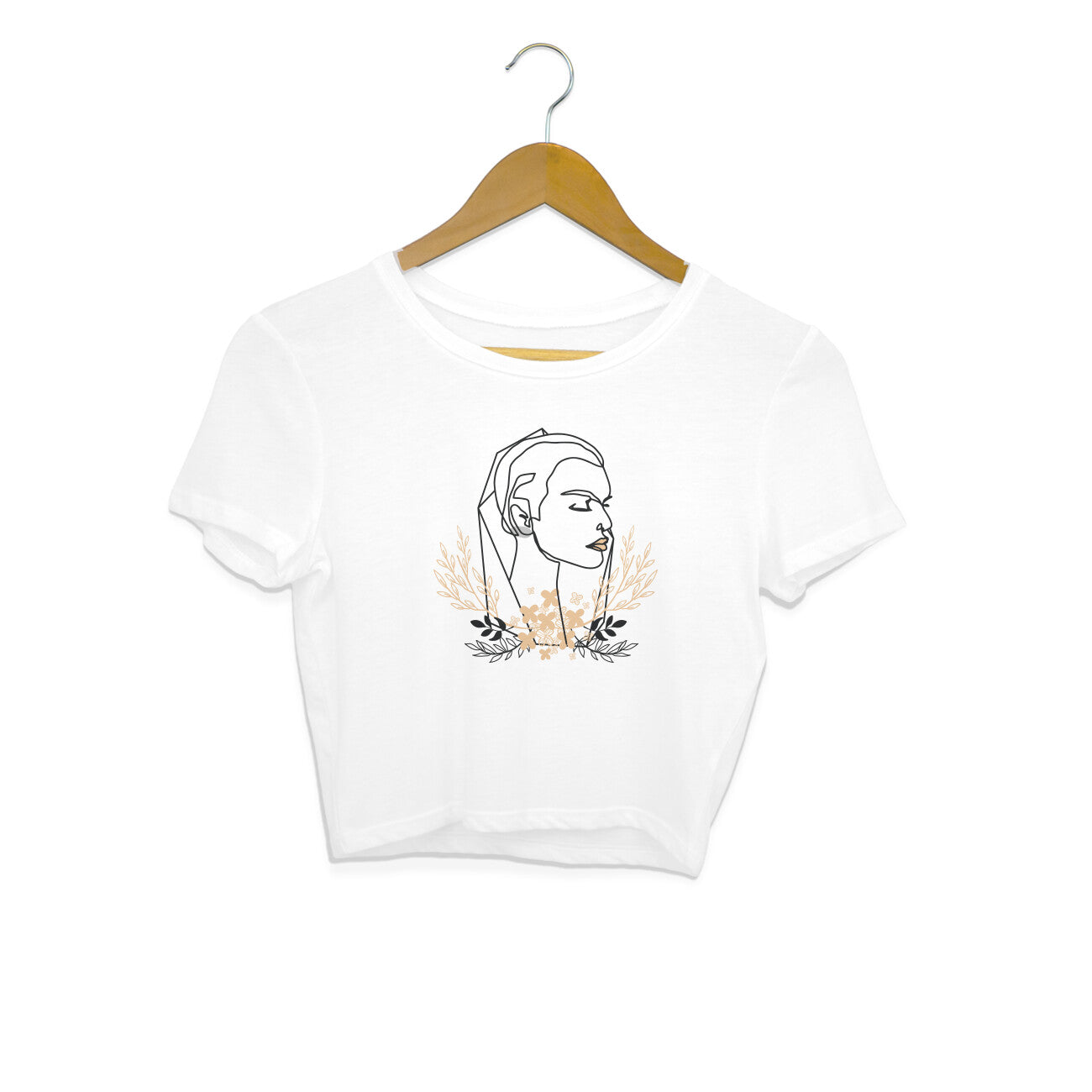 Girls Angel design 19 Printed Crop Tops