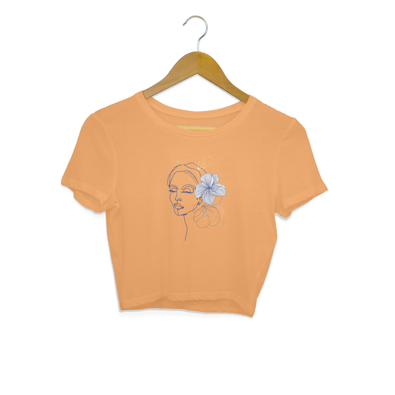Girls Angel design 23 Printed Crop Tops