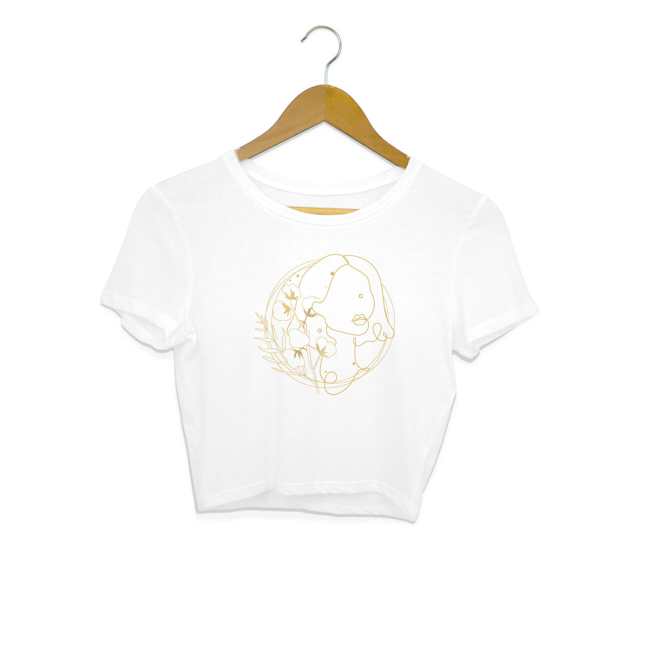 Girls Angel design 37 Printed Crop Tops
