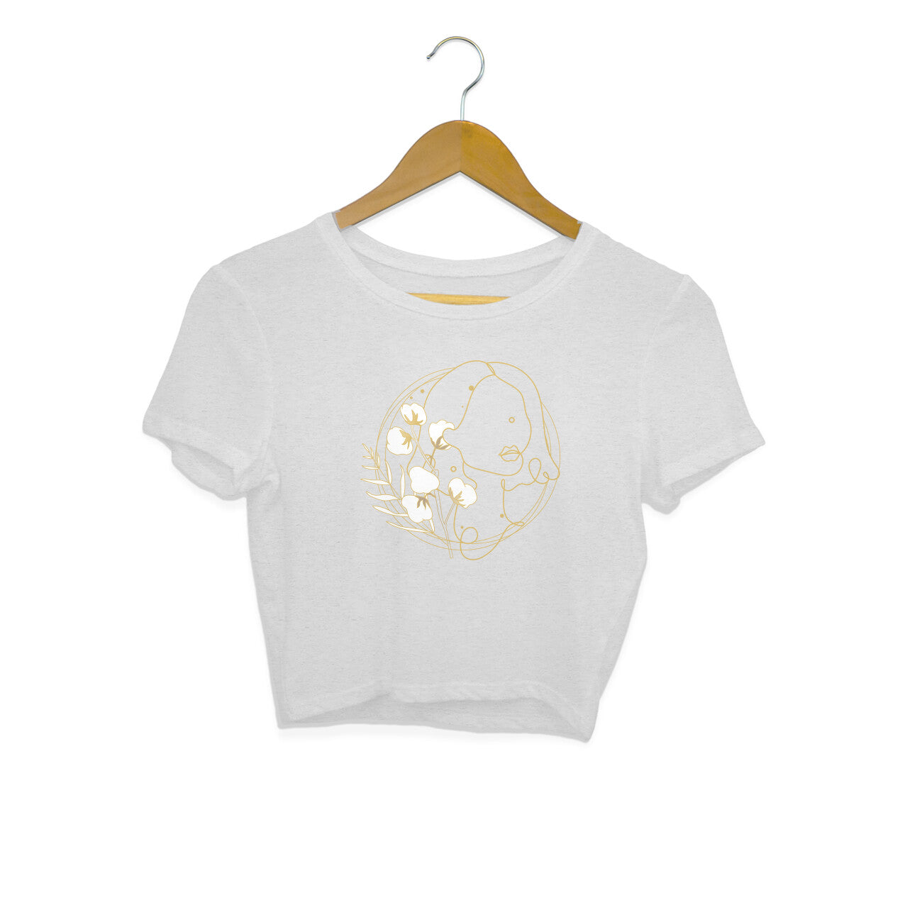 Girls Angel design 37 Printed Crop Tops