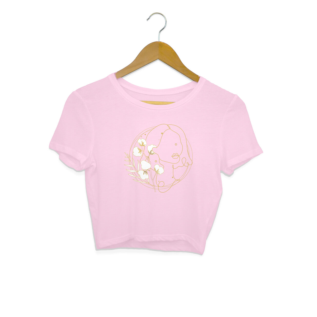 Girls Angel design 37 Printed Crop Tops