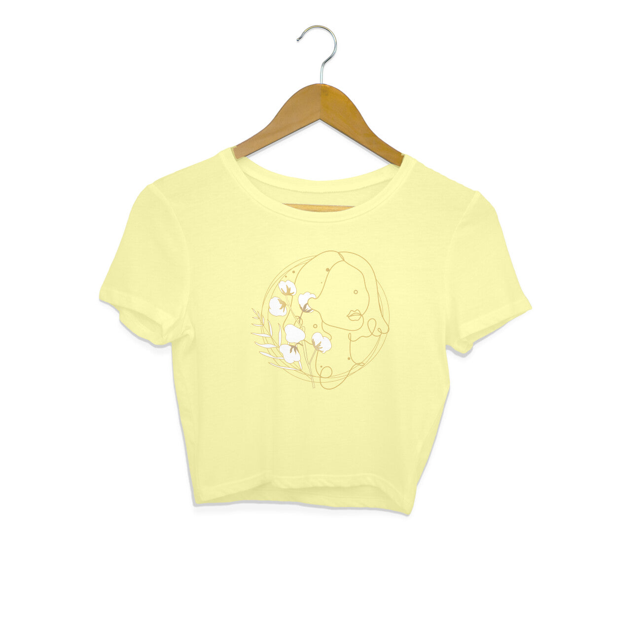 Girls Angel design 37 Printed Crop Tops