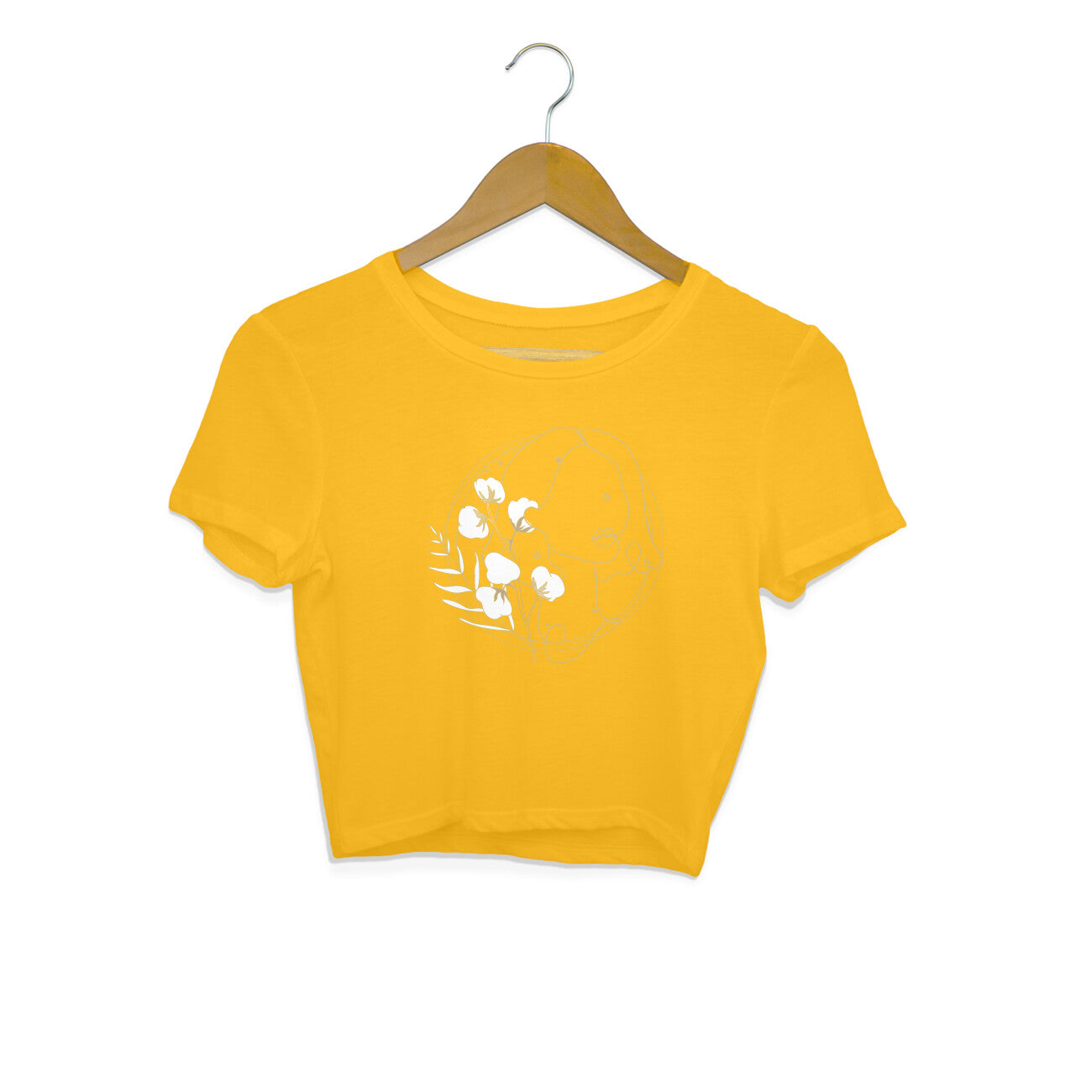 Girls Angel design 37 Printed Crop Tops