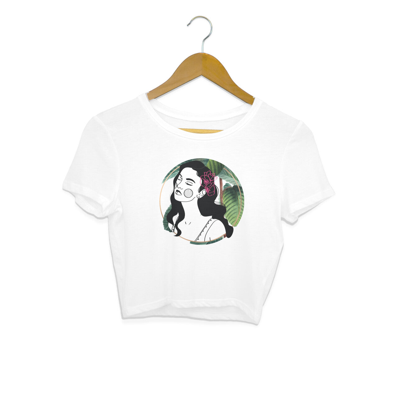 Girls Angel design 39 Printed Crop Tops