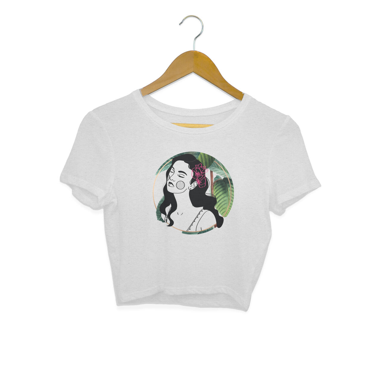 Girls Angel design 39 Printed Crop Tops