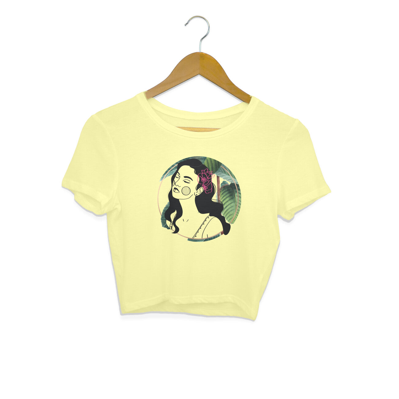 Girls Angel design 39 Printed Crop Tops
