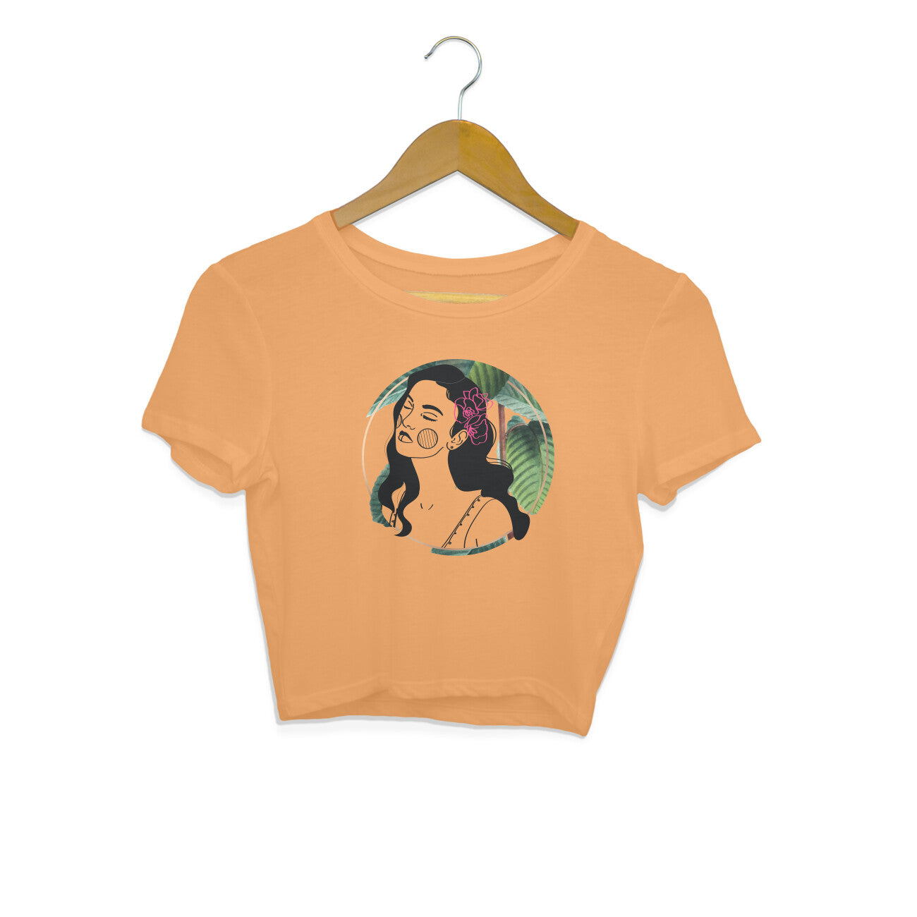 Girls Angel design 39 Printed Crop Tops