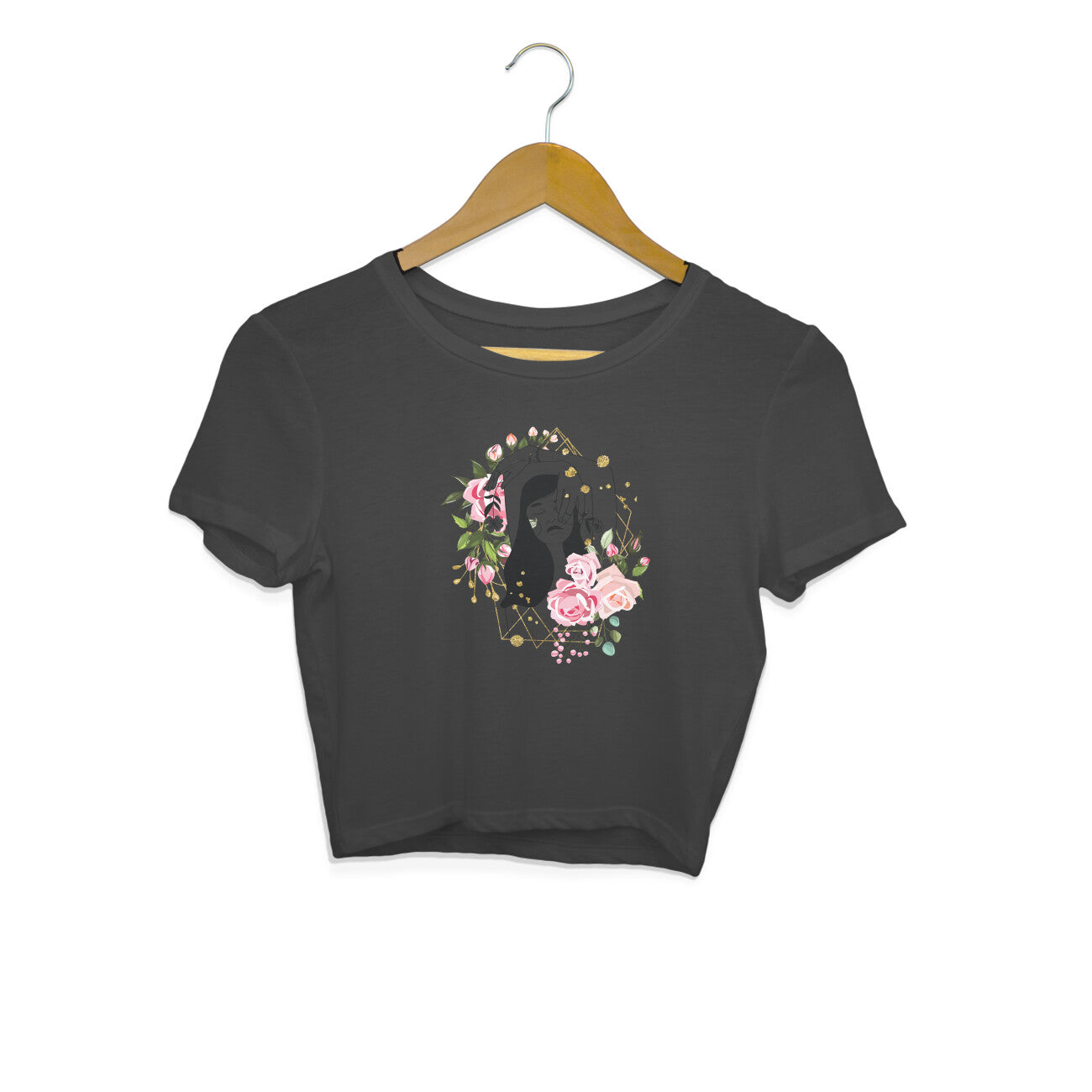 Girls Angel design 40 Printed Crop Tops