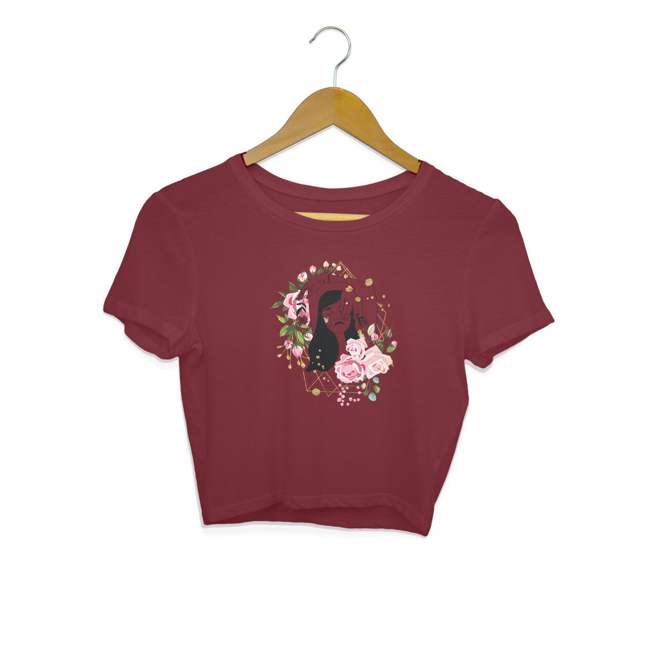 Girls Angel design 40 Printed Crop Tops