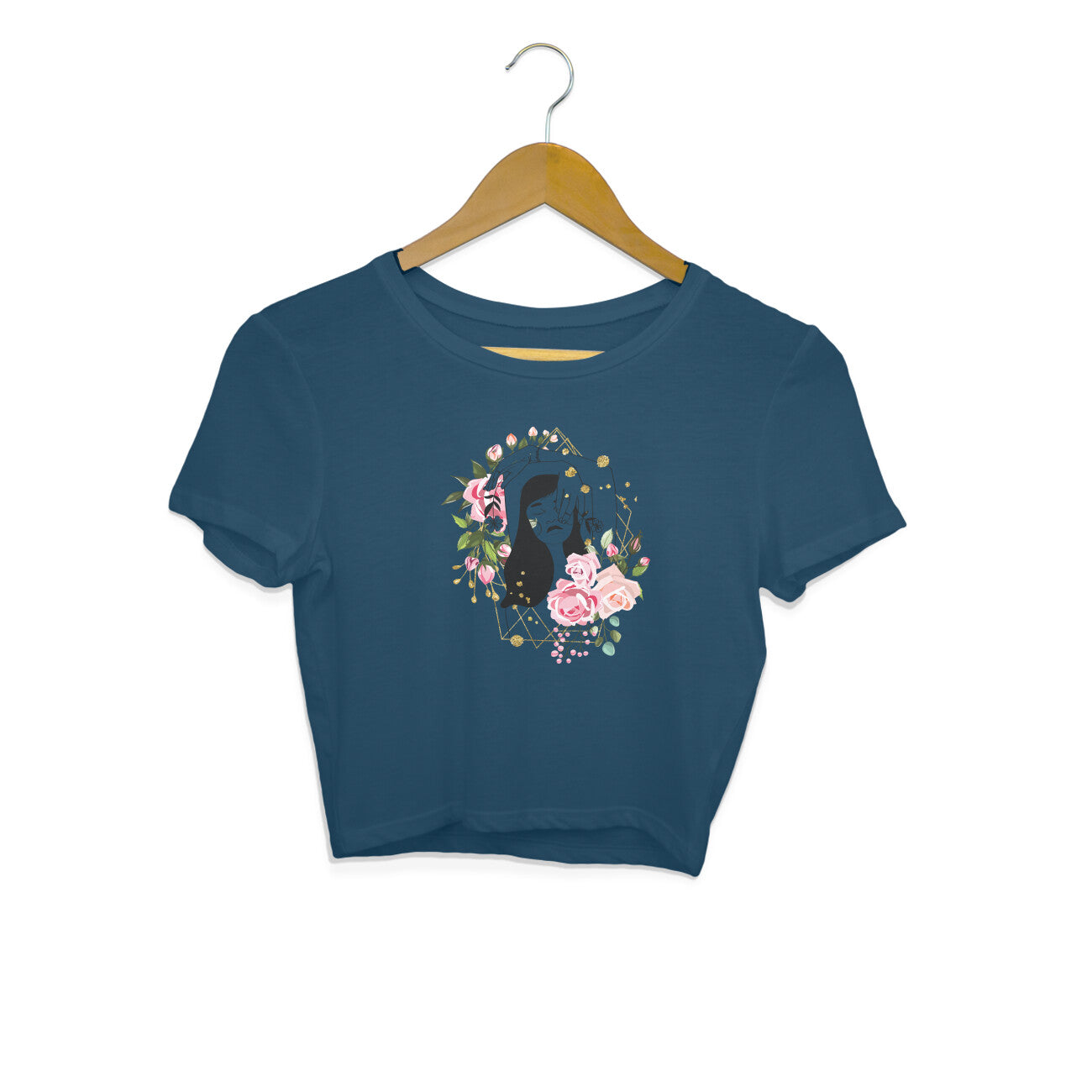 Girls Angel design 40 Printed Crop Tops