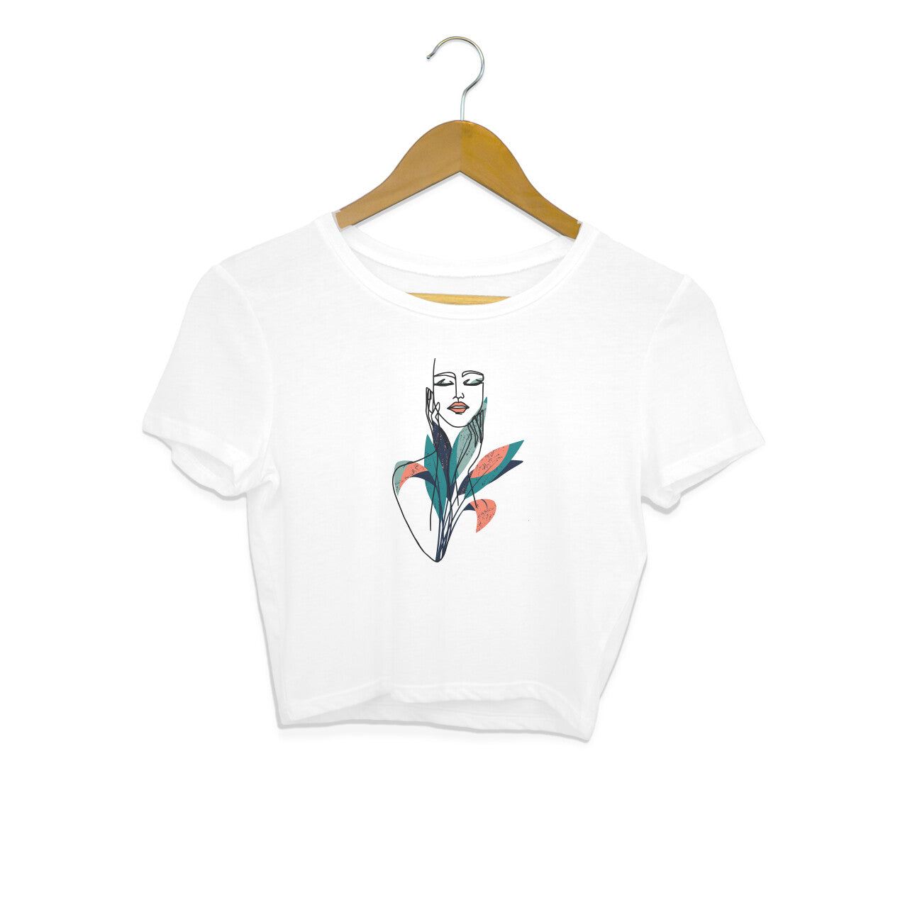Girls Angel design 42 Printed Crop Tops