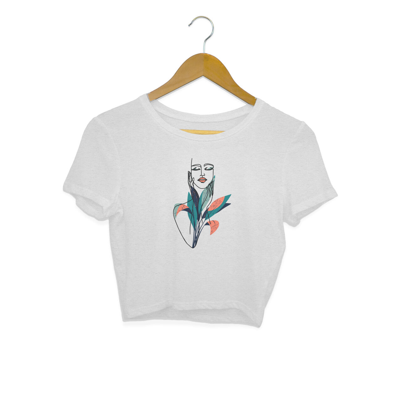 Girls Angel design 42 Printed Crop Tops