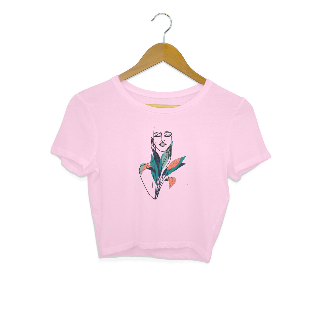 Girls Angel design 42 Printed Crop Tops