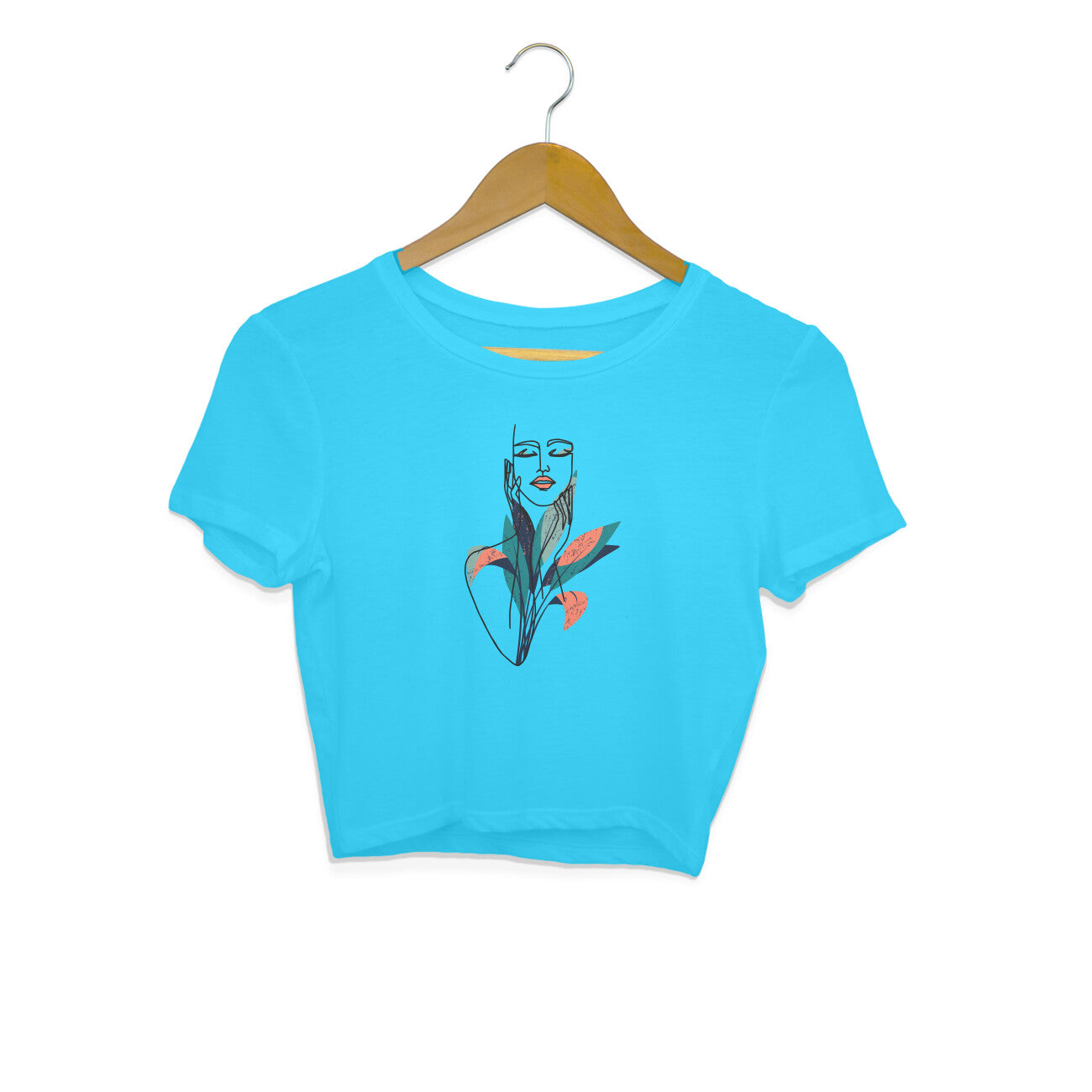 Girls Angel design 42 Printed Crop Tops