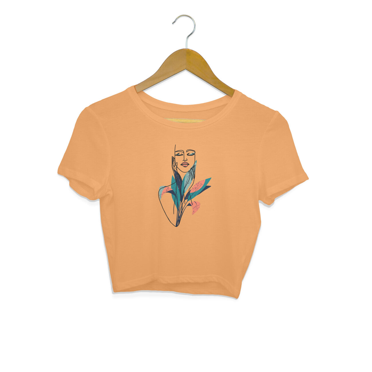 Girls Angel design 42 Printed Crop Tops