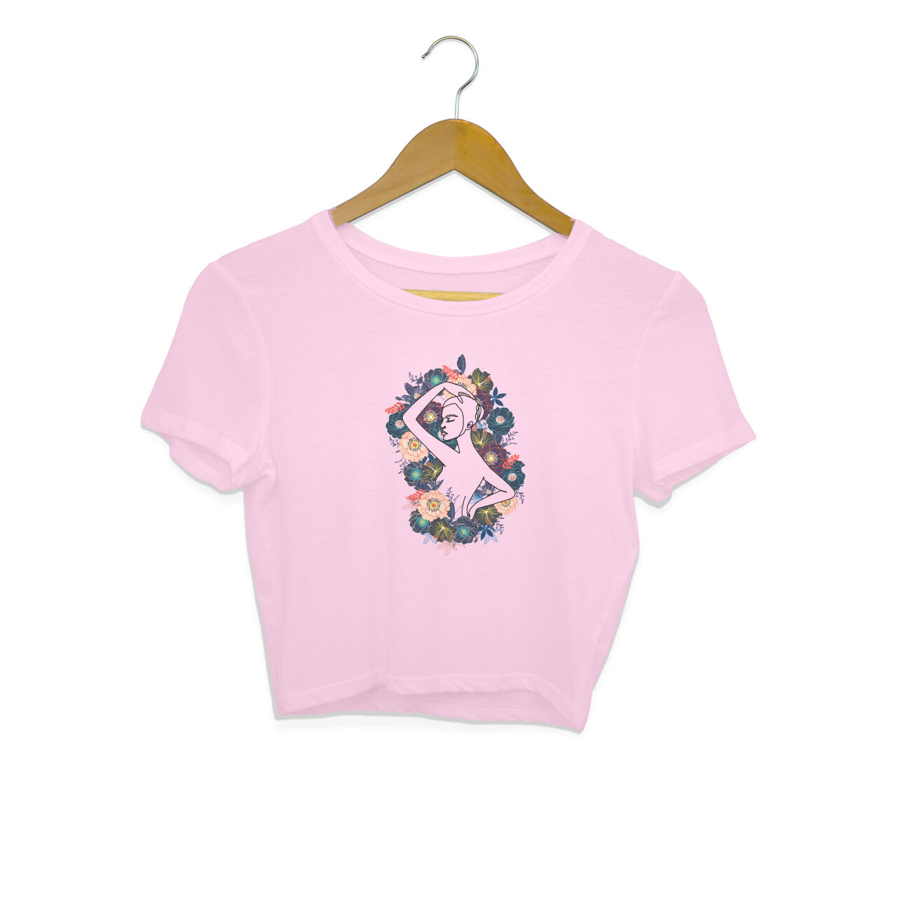 Girls Angel design 46 Printed Crop Tops