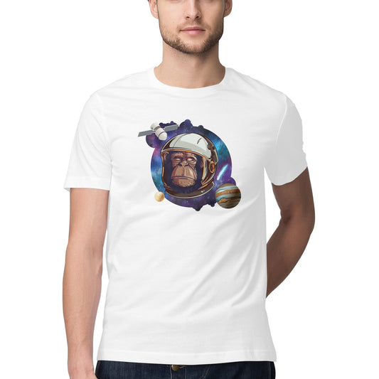 Chimp Astronaut Printed T-Shirt