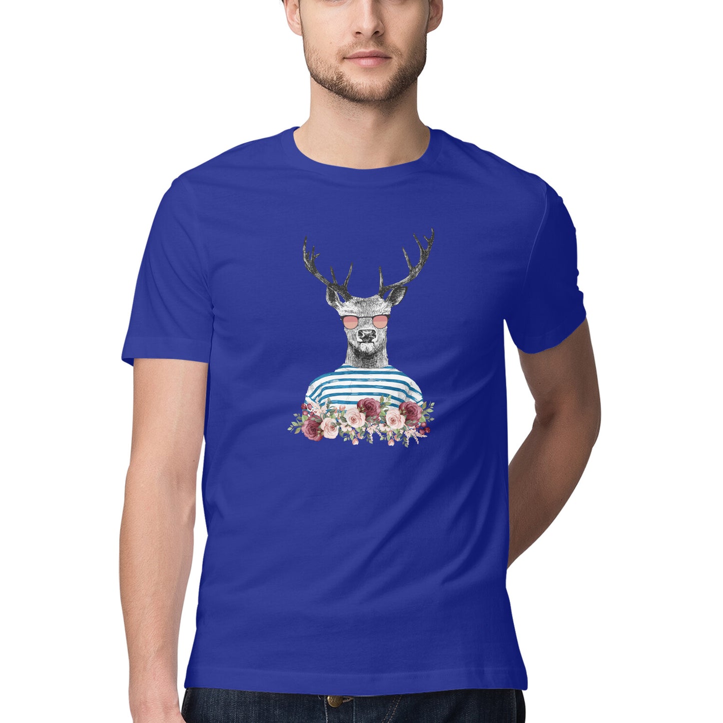 COOL DEER Printed Graphic T-Shirt