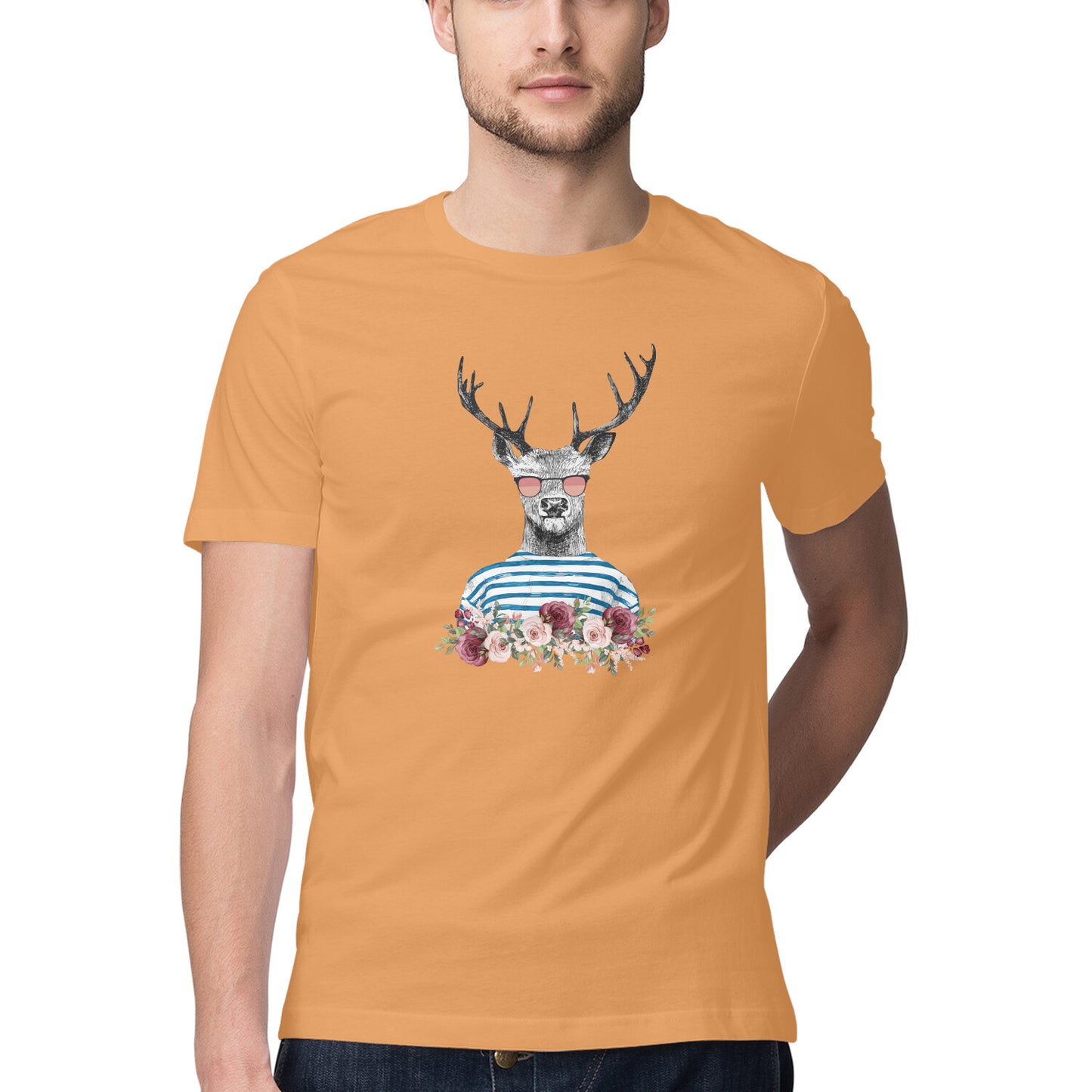COOL DEER Printed Graphic T-Shirt