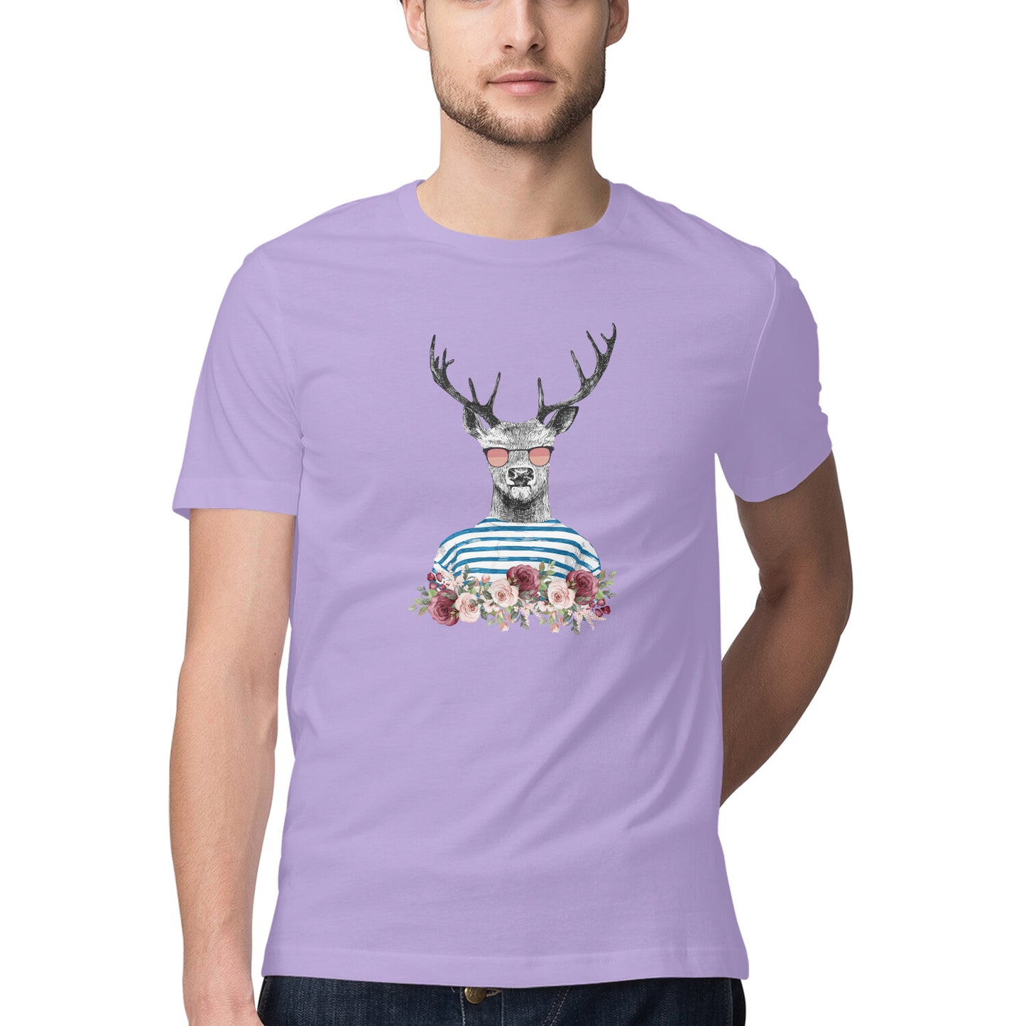 COOL DEER Printed Graphic T-Shirt