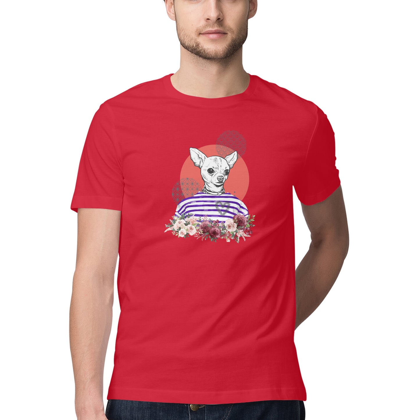 COOL chiwawa Printed Graphic T-Shirt