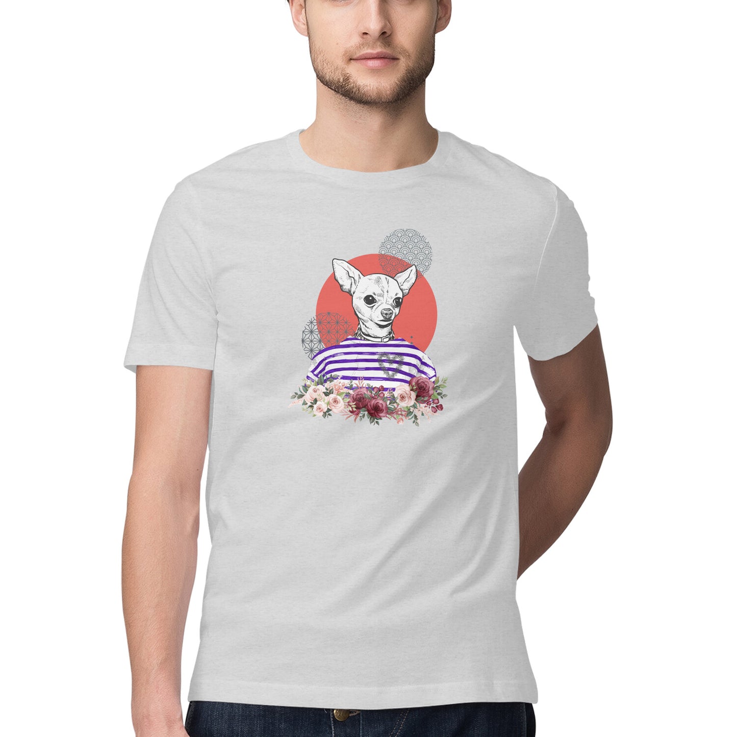COOL chiwawa Printed Graphic T-Shirt