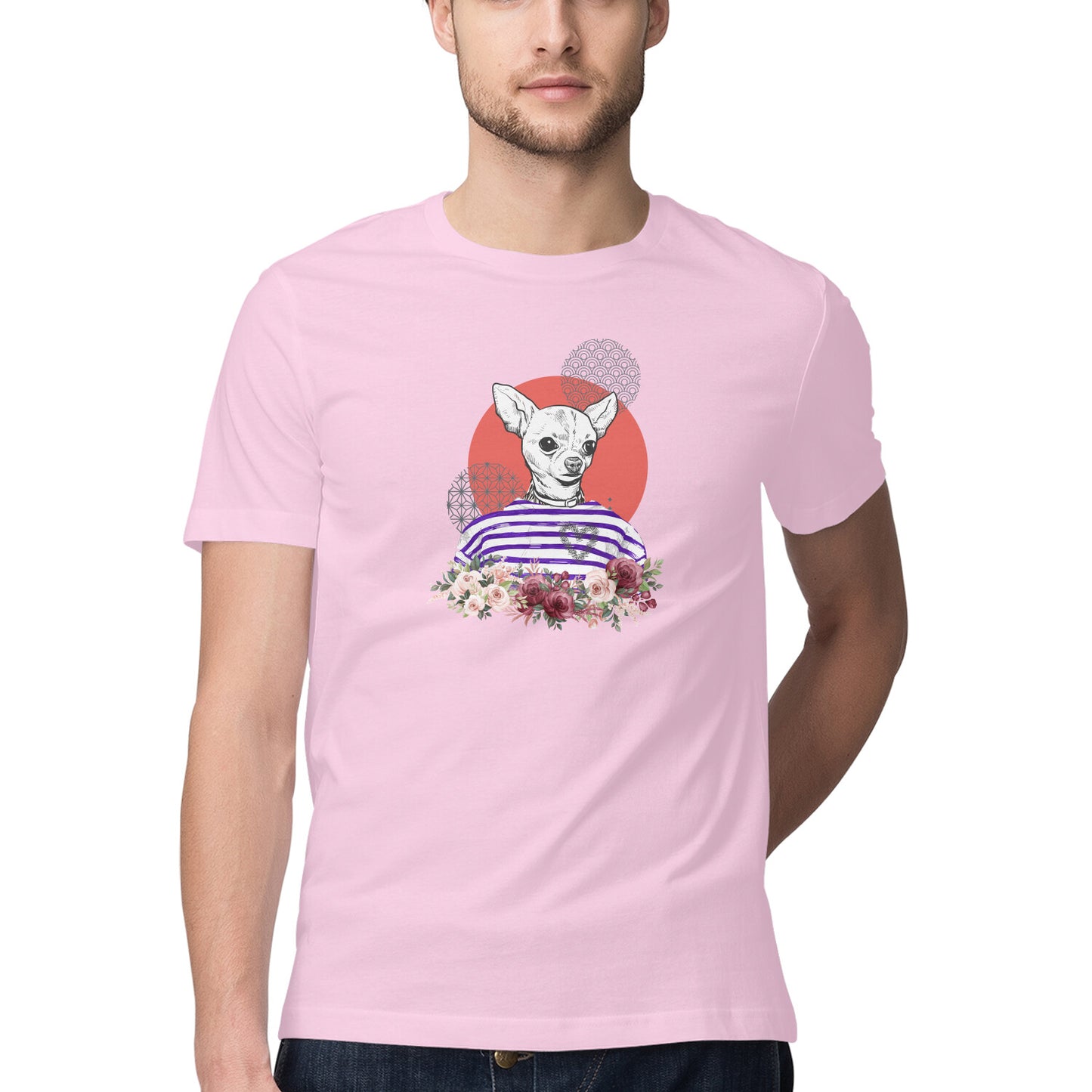 COOL chiwawa Printed Graphic T-Shirt