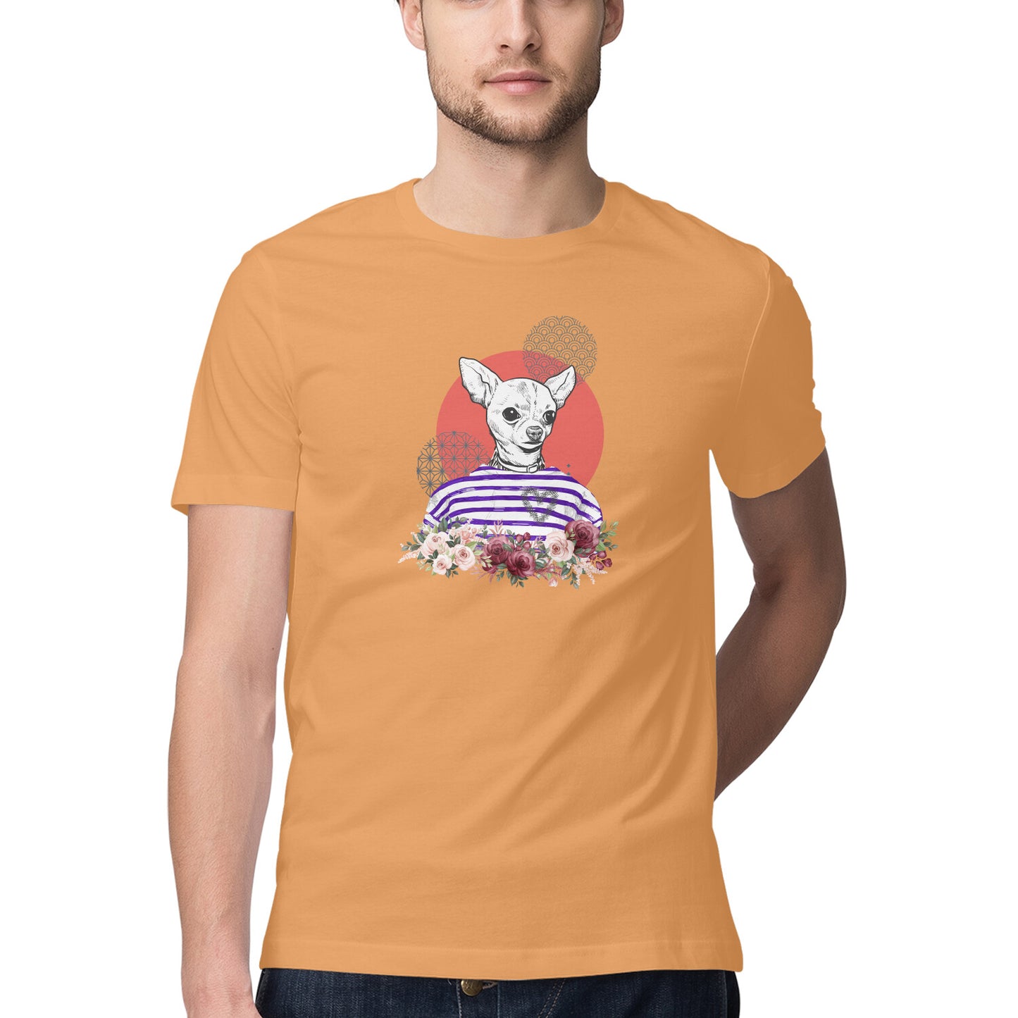 COOL chiwawa Printed Graphic T-Shirt