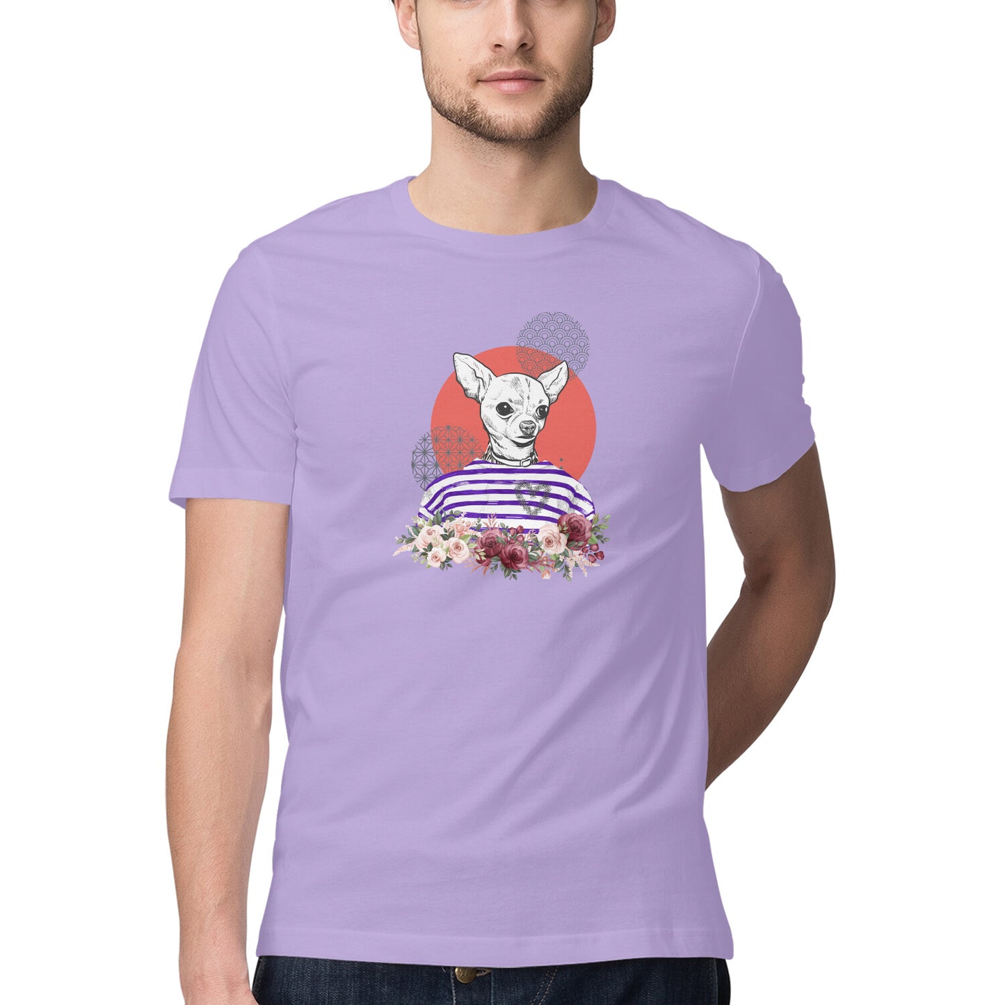 COOL chiwawa Printed Graphic T-Shirt