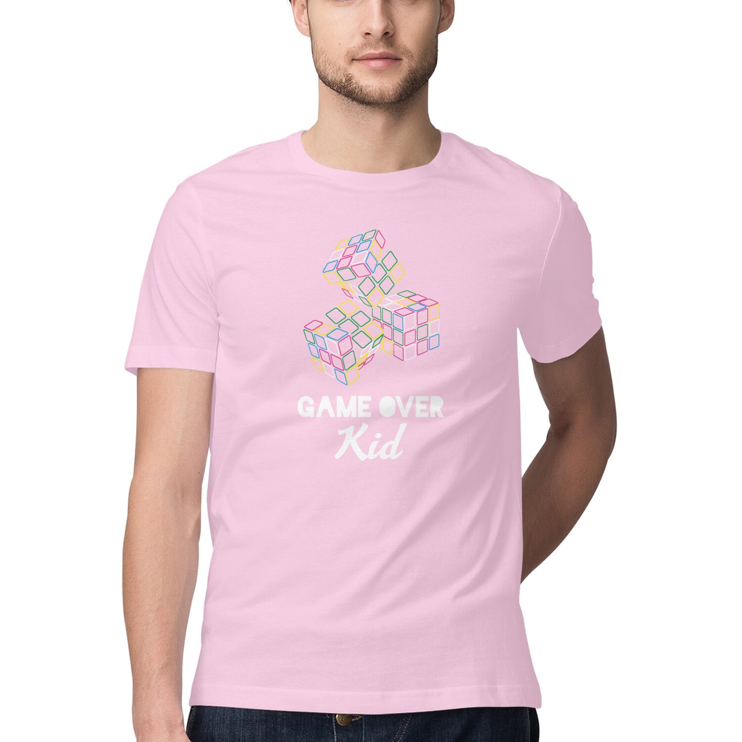 GAME OVER KID Printed Graphic T-Shirt