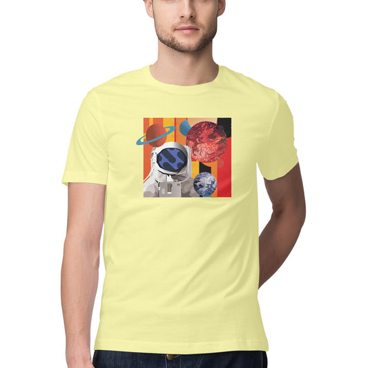 Space Art 2 Printed Graphic T-Shirt