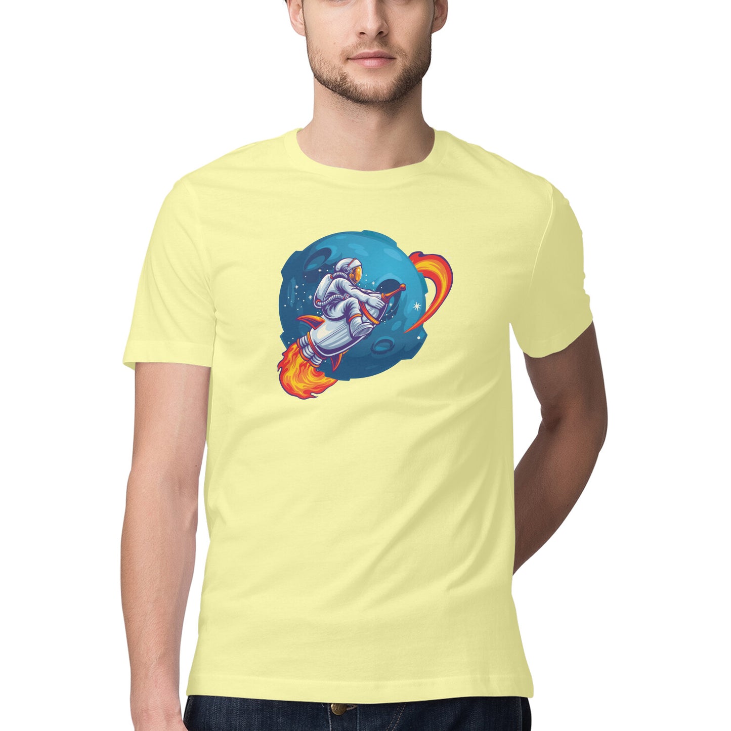 Space Art 03 Printed Graphic T-Shirt