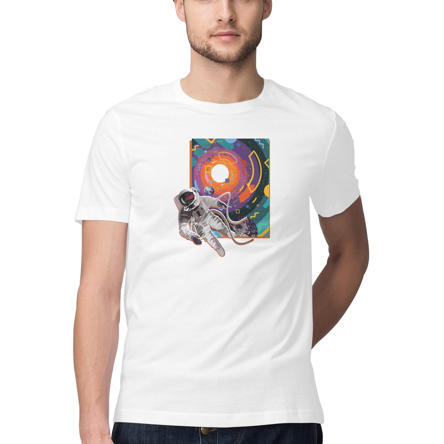 Space Art 08 Printed Graphic T-Shirt