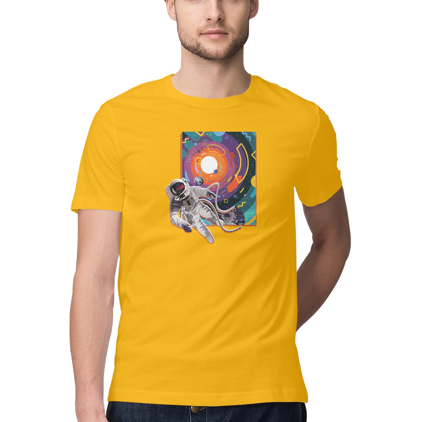 Space Art 08 Printed Graphic T-Shirt
