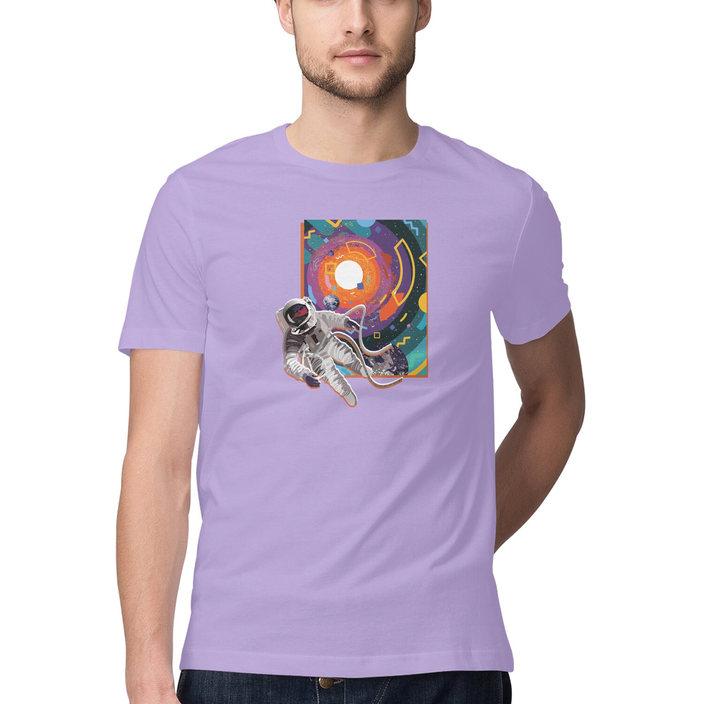 Space Art 08 Printed Graphic T-Shirt