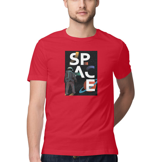 Space Art 10 Printed Graphic T-Shirt