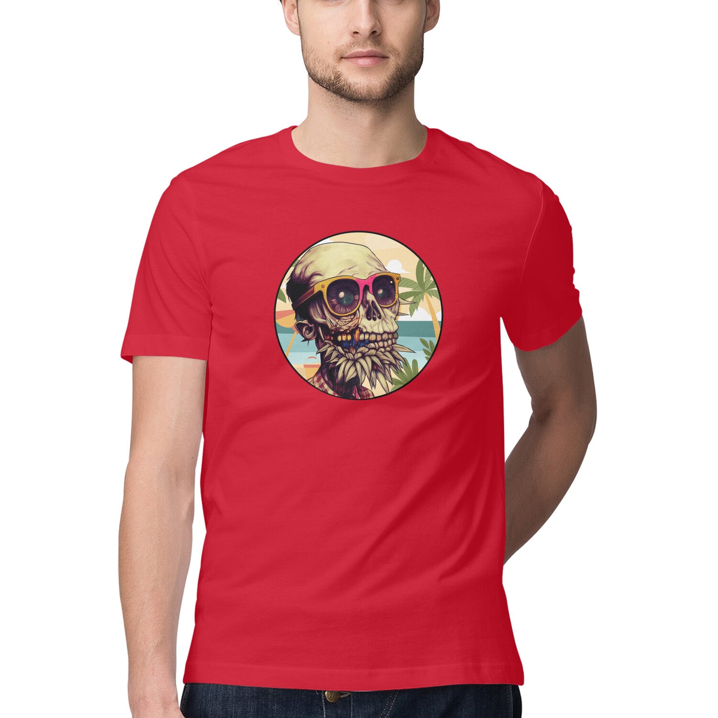 Zombies and monsters Design 2 Printed Graphic T-Shirt