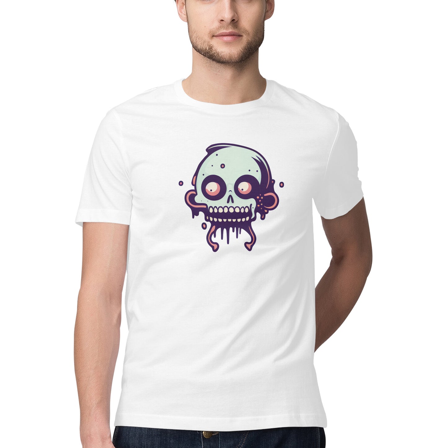 Zombies and monsters Design 24 printed Graphic T-Shirt