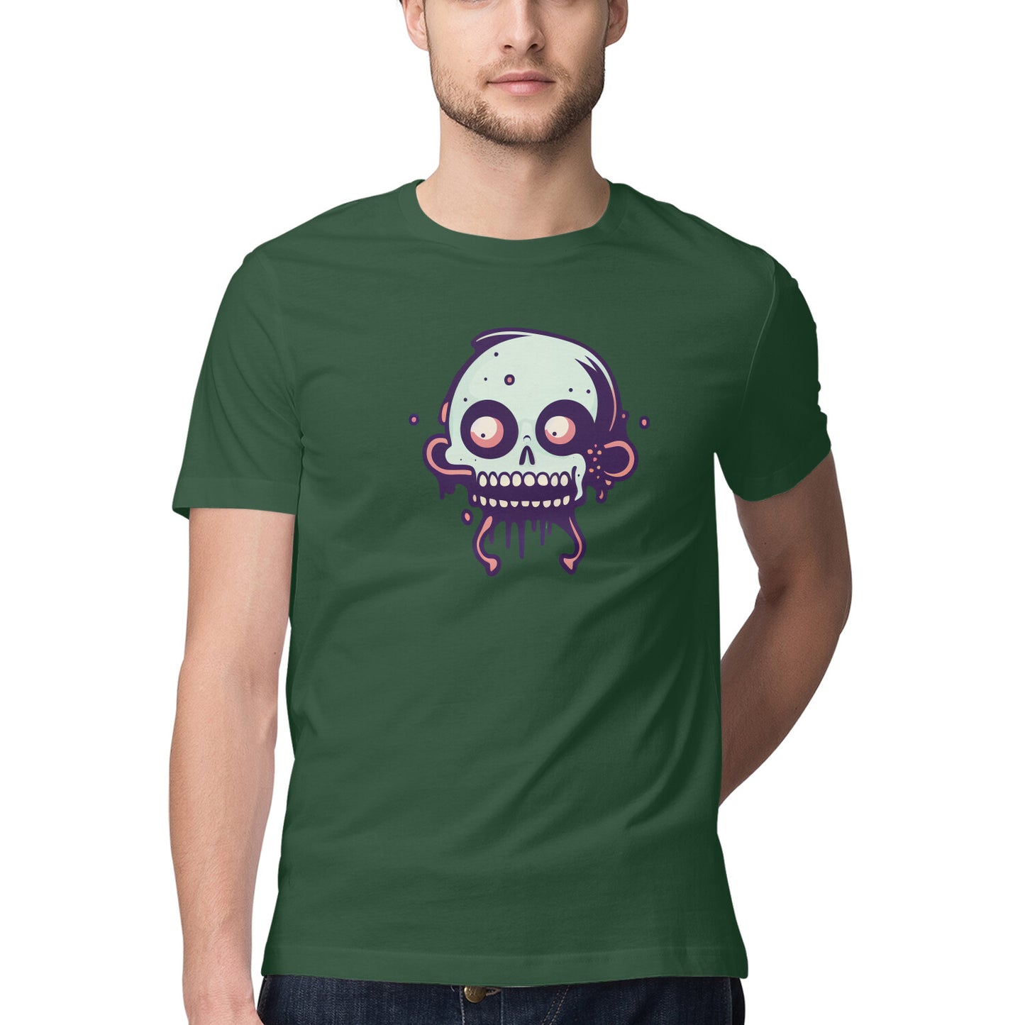 Zombies and monsters Design 24 printed Graphic T-Shirt