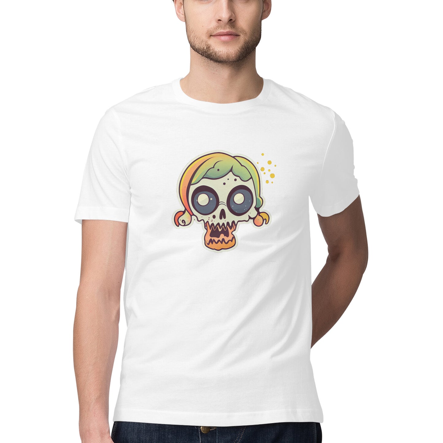 Zombies and monsters Design 29 Printed Graphic T-Shirt