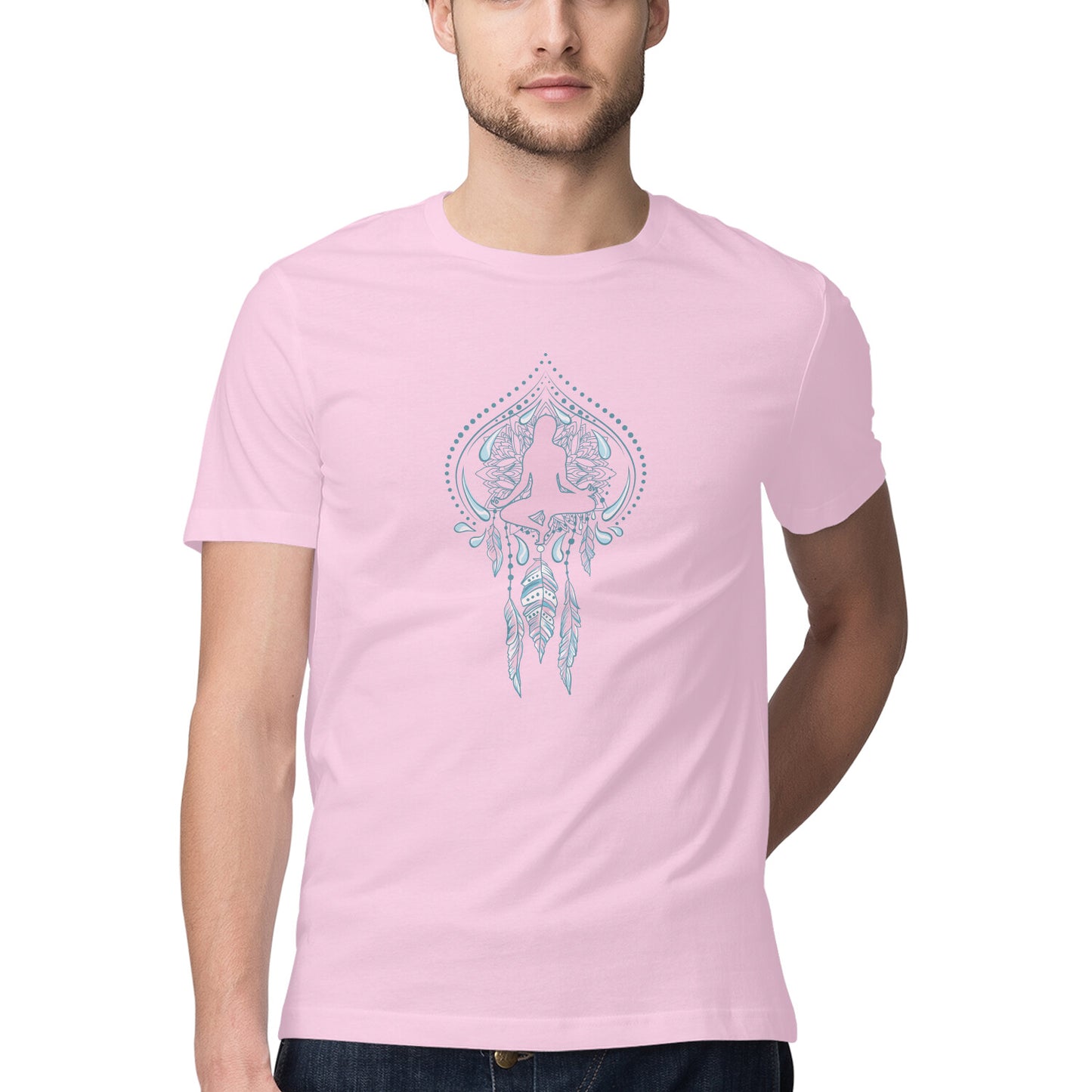 Yoga and Meditation 7 Printed Graphic T-Shirt