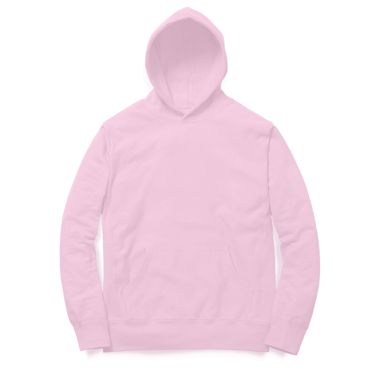 Plain Light Pink Sweatshirt Plain Pullover Hoodie Pink Highest Other