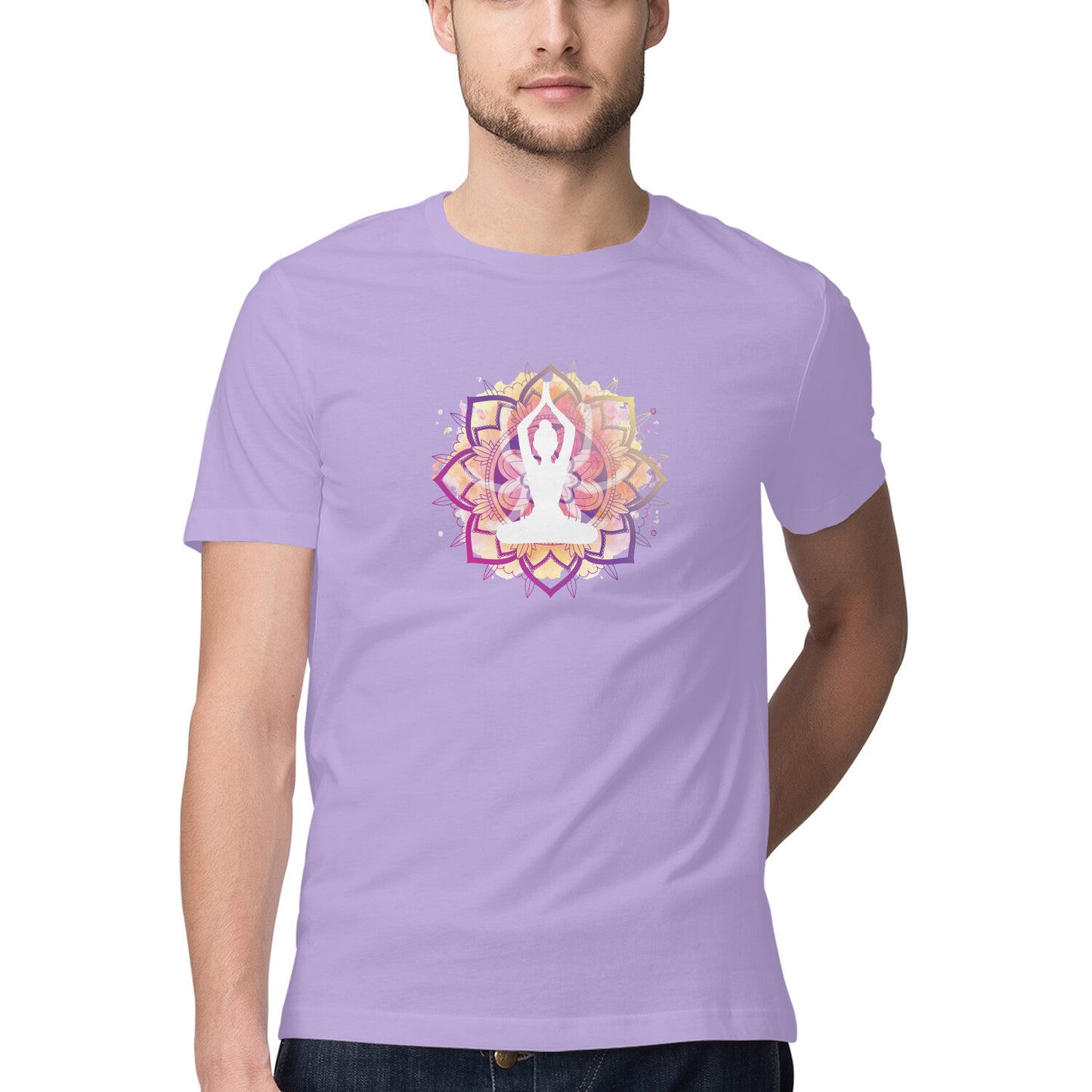 Yoga and Meditation 18 Printed Graphic T-Shirt