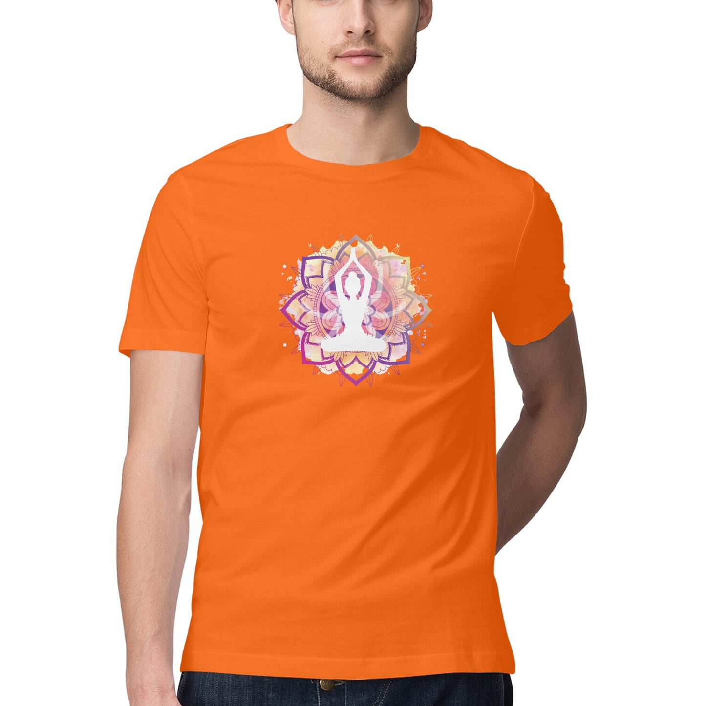 Yoga and Meditation 18 Printed Graphic T-Shirt